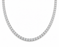 18ct White Gold Diamond Tennis Necklace