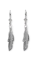 925 Sterling Silver Feather Earing's